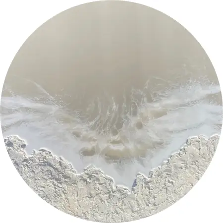Click Here To Enlarge This Photo Of Where Land meets the Ocean V