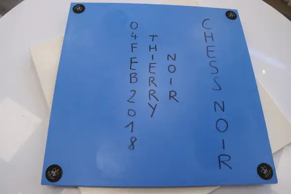 Click Here To Enlarge This Photo Of Chess Noir - exceptional & rare&period; Please call for details&period;