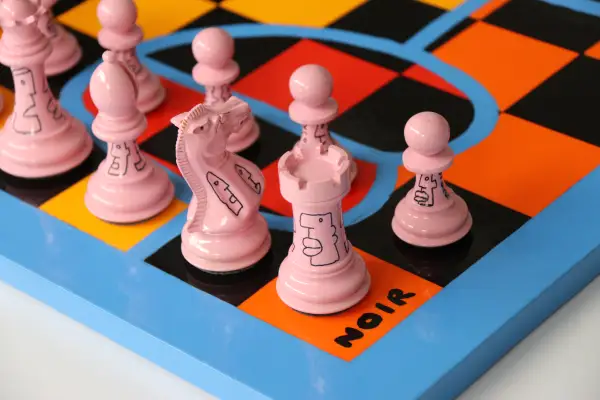 Click Here To Enlarge This Photo Of Chess Noir - exceptional & rare&period; Please call for details&period;