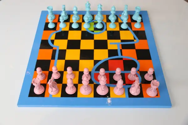 Click Here To Enlarge This Photo Of Chess Noir - exceptional & rare&period; Please call for details&period;