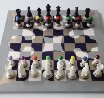 Sophie MatissePalladian - Chess Set&period; Exceptional & rare&period; Please contact for details&period;