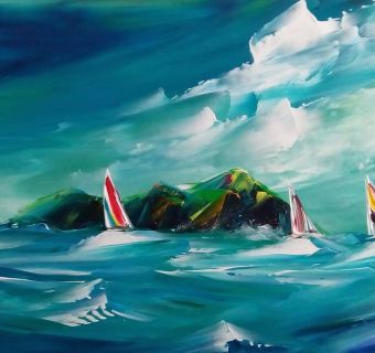 Jan NelsonA Rocky Race SOLD