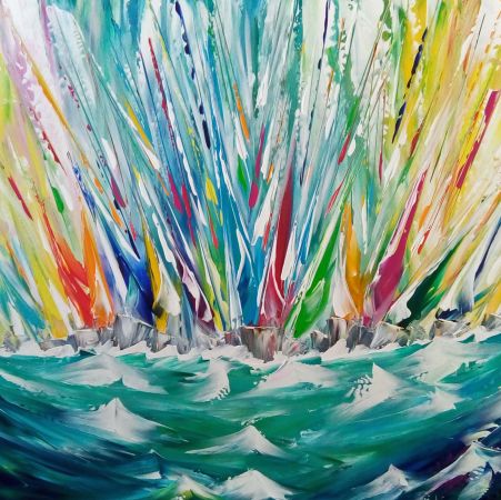 Click Here To Enlarge This Photo Of Colour Clash! SOLD